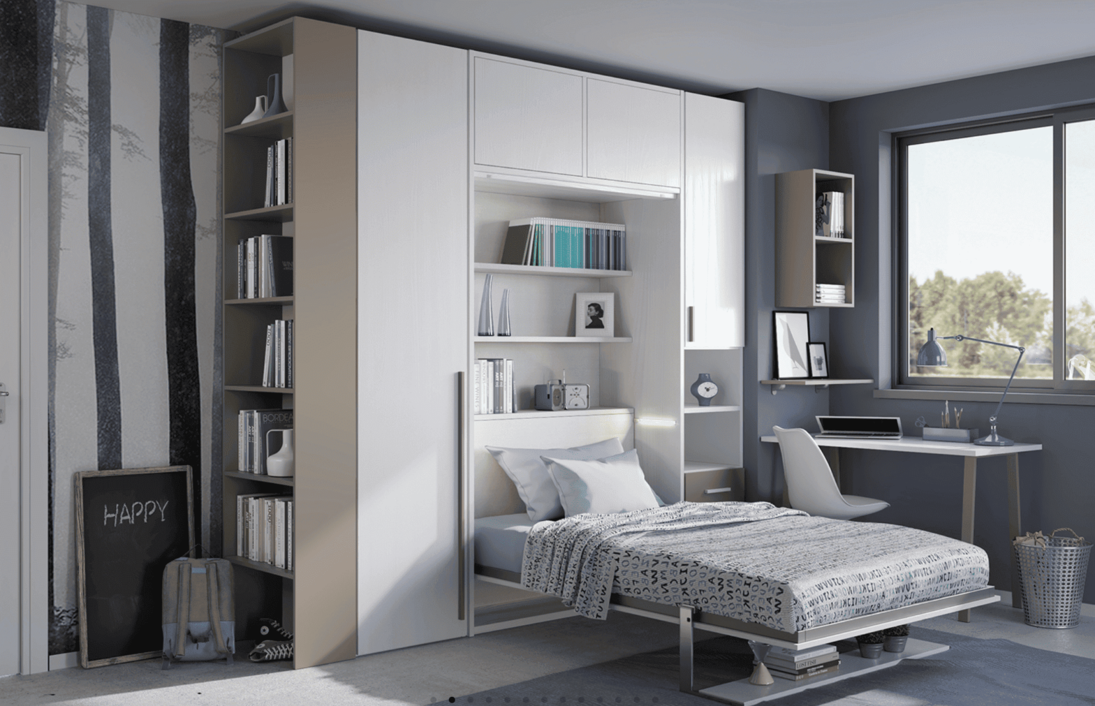 Linja Profesionale për Hotele – Dyshekë, Krevate & Aksesorë Sleep Industry Krevat Salvaspazio - Ruaj Hapsiren