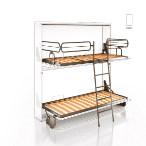 Tagadà Desk – Krevat Marinari me Tavolinë Pune të Integruar | Sistem Salvaspazio