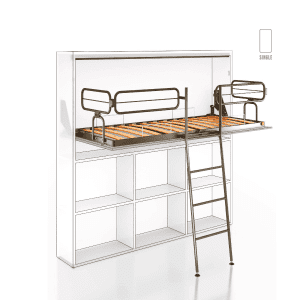 Tagadà One – Sistem Salvaspazio për Krevat të Sipërm me Dollap